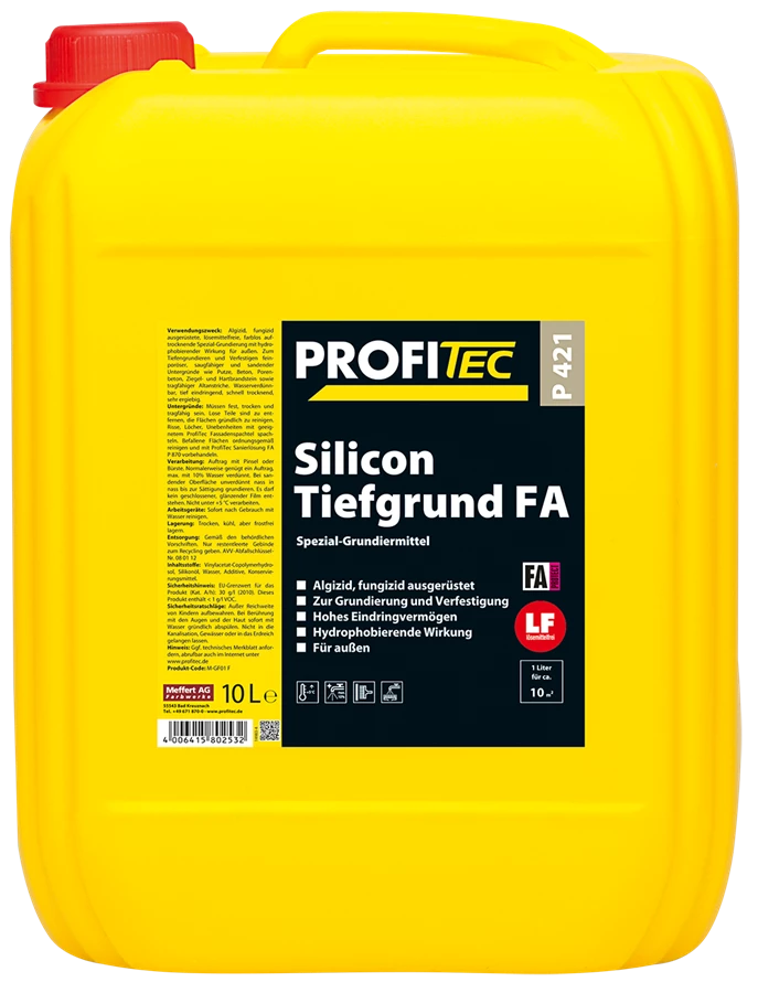 Грунт PROFI Tec P421 Silicon Tiefgrund FA, 10 л