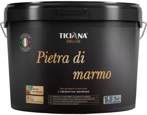 Pietra di marmo - Штукатурка декоративная под мрамор TICIANA DELUXE