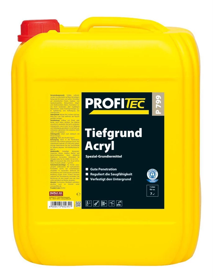 Грунт PROFI Tec P799 Tiefgrund Acryl