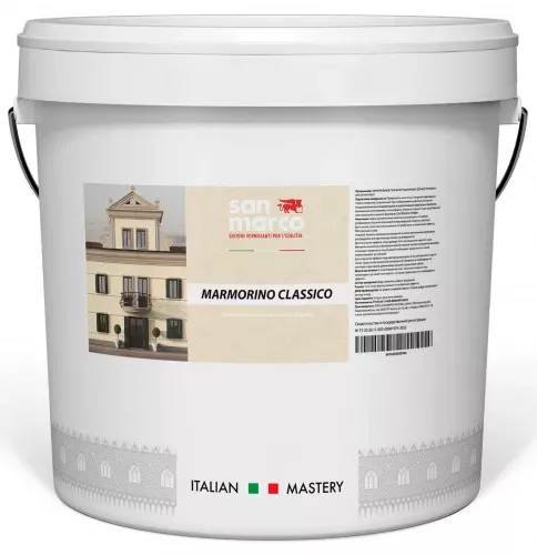 Marmorino Classico (Марморино Классико) - минеральная декоративная штукатурка San Marco