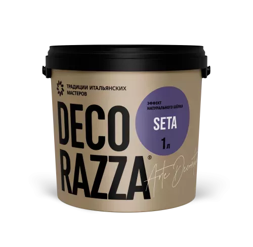 Decorazza SETA (СЕТА) – декоративное покрытие с эффектом натурального шёлка