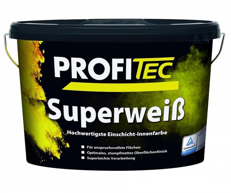 Краска PROFI Tec P120 weiss Superweiß