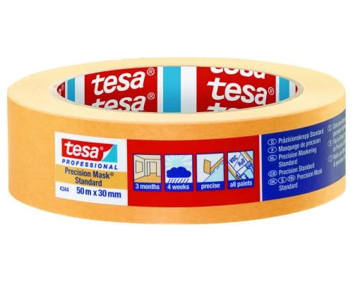 Tesa 4344 Professional малярная лента для чётких границ 50м х 30мм