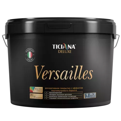 Versailles - декоративное покрытие с эффектом перламутрового бархата TICIANA DELUXE