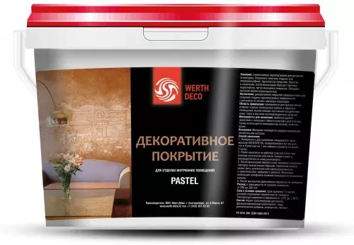PASTEL - декоративное перламутровое покрытие Werth Deco