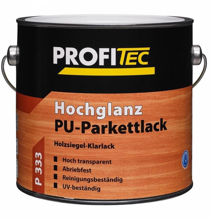 Лак акриловый глянцевый PROFI Tec P333 PU-Parkettlack hochglanz