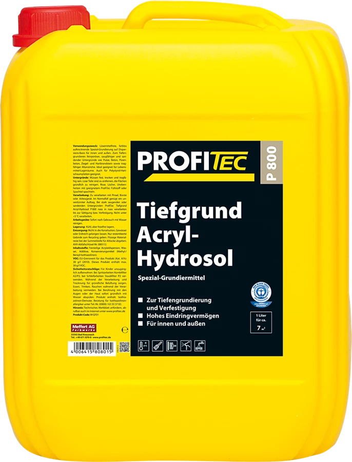 Грунт PROFI Tec P800 Tiefgrund Acryl-Hydrosol