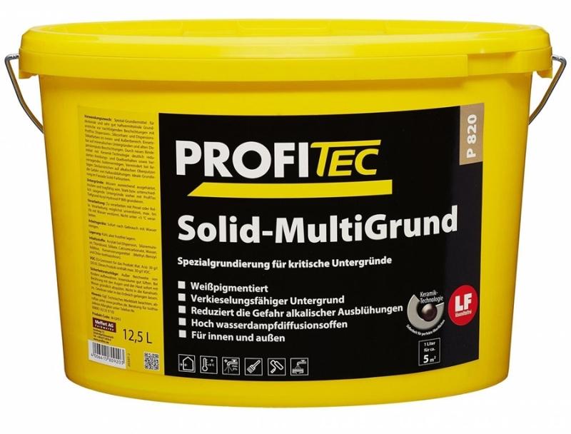 Грунт PROFI Tec P820 Solid-Multigrund, 12,5 л