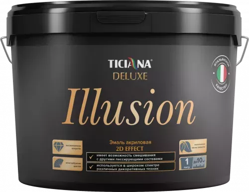 Illusion - эмаль акриловая с эффектом "хамелеон" 2D TICIANA DELUXE