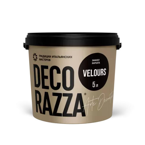 Decorazza VELOURS (ВЕЛЮР) – декоративное покрытие с эффектом бархата