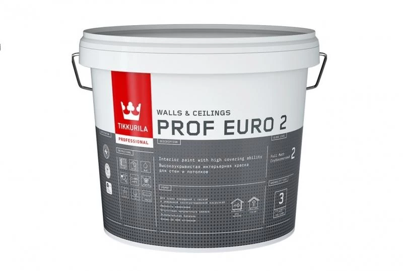 Тиккурила Проф Евро 2 / Tikkurila Prof Euro 2