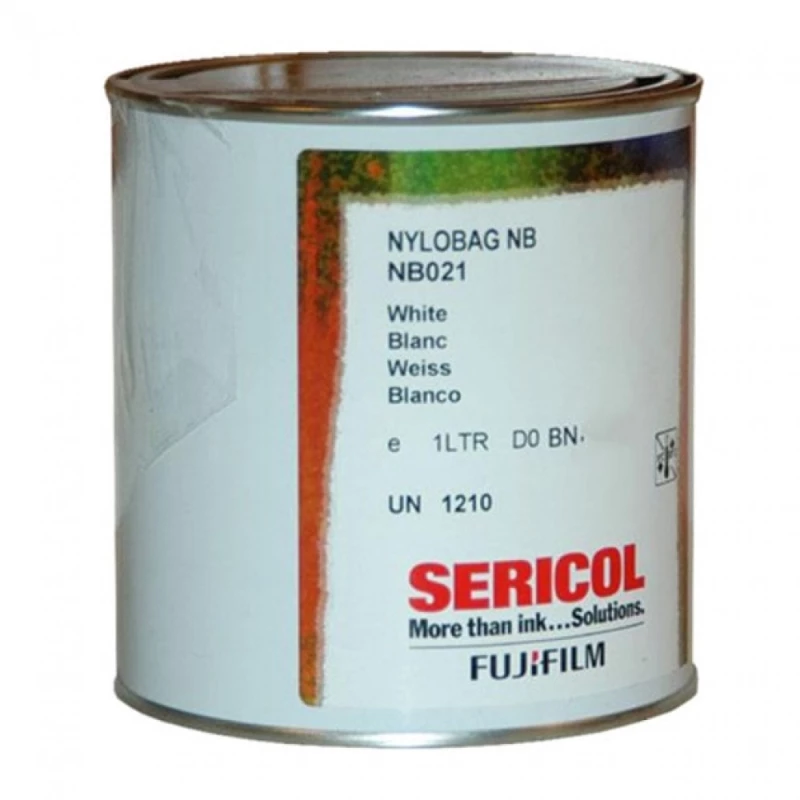 Краска Sericol Nylobag NB 021 белая, 1 л