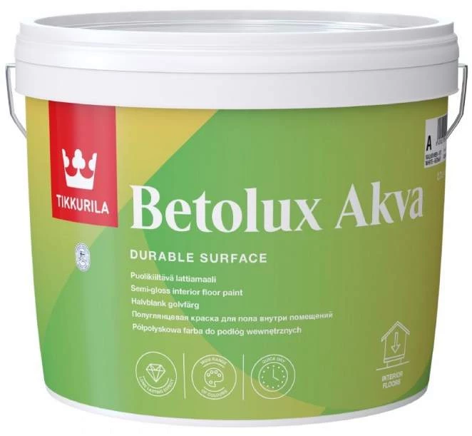 Краска для полов BETOLUX AKVA п/гл 2.7 л.