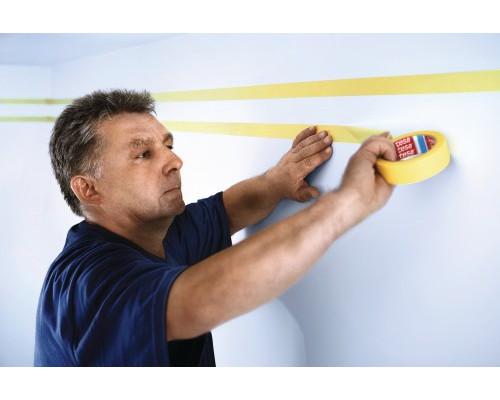 Малярная лента Tesa 4334 Professional для чётких границ 50мм на 50 м