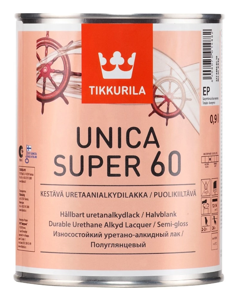 Лак универсальный UNICA SUPER 60 п/гл EP