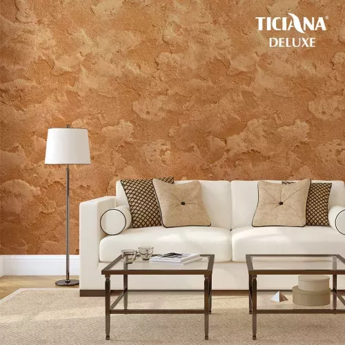Sorrento - декоративная штукатурка на основе целлюлозных волокон на извести TICIANA DELUXE