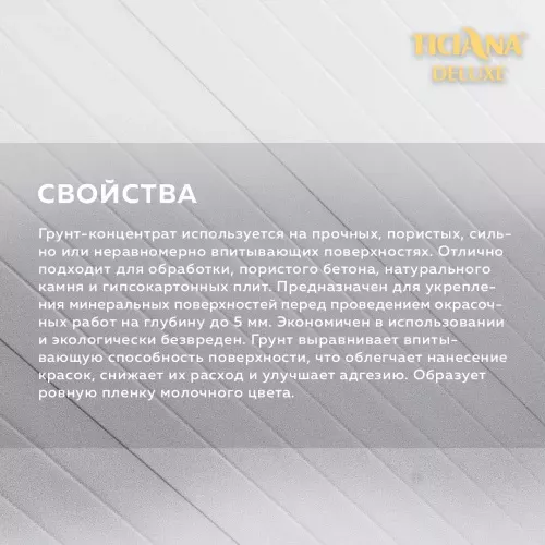 Грунт-концентрат TICIANA DELUXE PRIMER (Праймер)