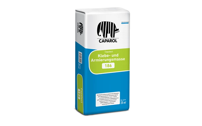 Caparol Capatect Klebe und Armierungsmasse 186 / Капарол смесь штукатурно клеевая для теплоизоляции 25 кг