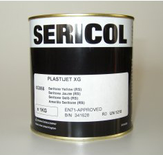 Краска Sericol Plastijet XG 066, жёлтый, 5 кг