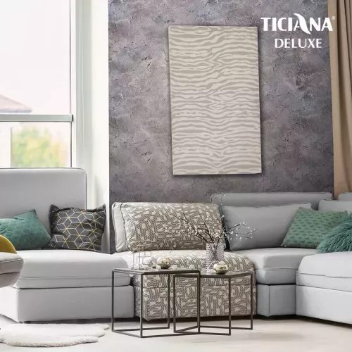 Sorrento - декоративная штукатурка на основе целлюлозных волокон на извести TICIANA DELUXE
