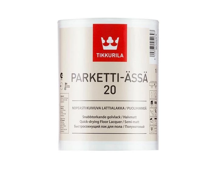 Тиккурила Паркетти Ясся 20 / Tikkurila Parketti Assa 20