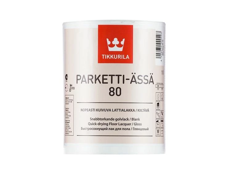 Тиккурила Паркетти Ясся 80 / Tikkurila Parketti Assa 80