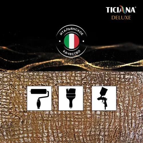 Tesoro - эмаль акриловая с эффектом металлического блеска TICIANA DELUXE