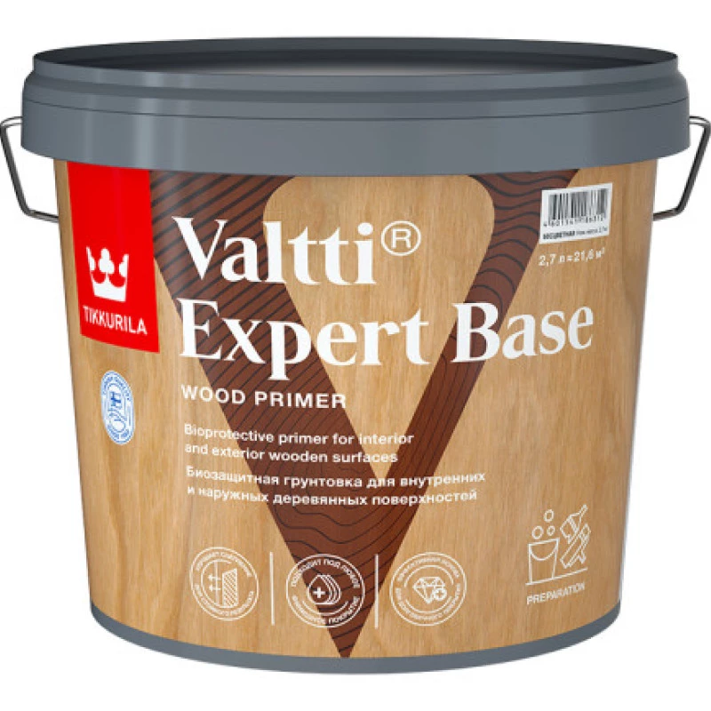 Антисептик грунтовочный VALTTI EXPERT BASE 9 л.