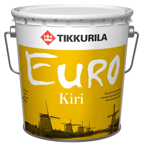 Лак паркетный EURO KIRI п/мат 2.7 л.