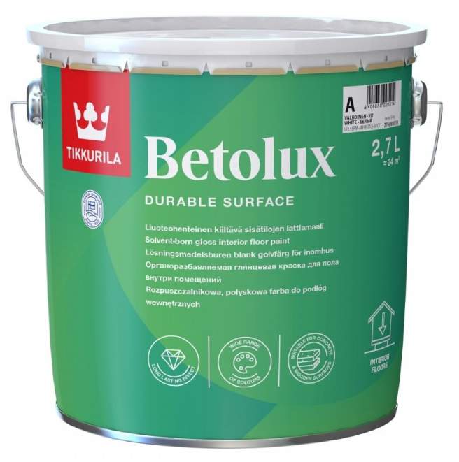 Краска для полов BETOLUX гл 2.7 л.