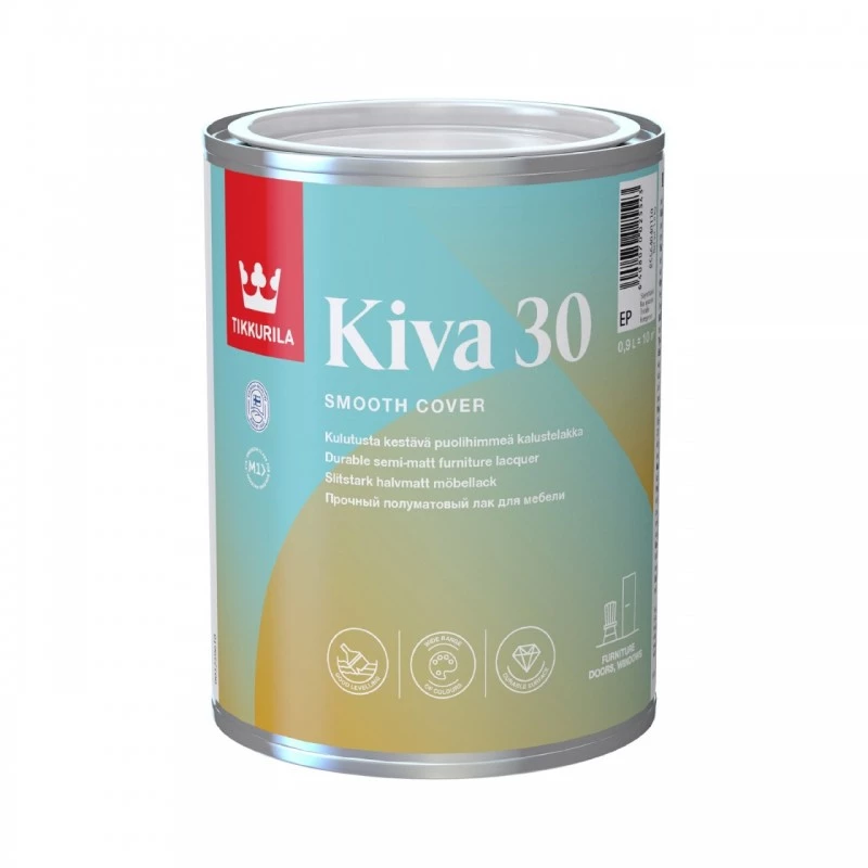 Лак акрилатный KIVA 30 п/мат EP