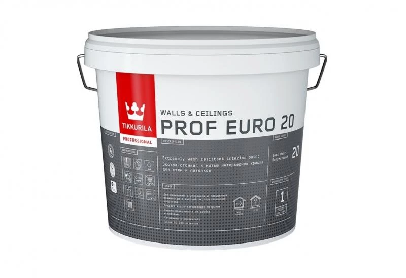 Тиккурила Проф Евро 20 / Tikkurila Prof Euro 20