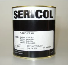 Краска сольвентная Sericol Plastijet XG121, ярко-красная 5 кг.