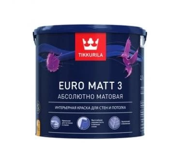 Тиккурила Евро Мат 3 / Tikkurila Euro Matt 3