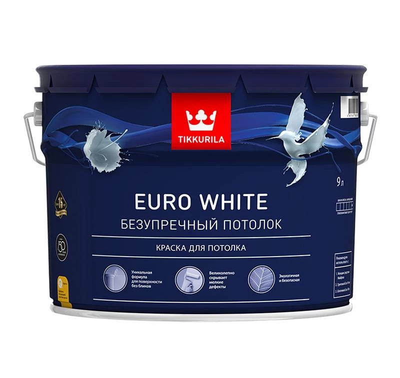 Тиккурила Евро Вайт / Tikkurila Euro White