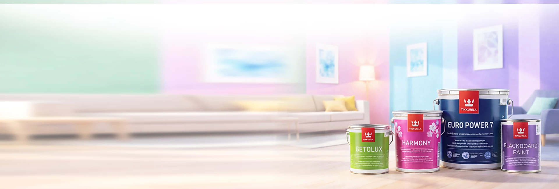 Tikkurila — цвет, стиль и комфорт в вашем доме
